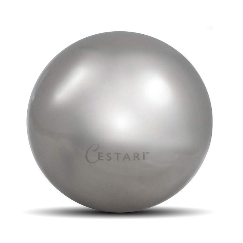 Cestari Whiskey Ball - Reusable Stainless Steel Ice Sphere - Scotch,Vodka,Wine Ice Chiller Stocking Stuffer - Ice Cube Metal Whiskey Stones Ball Won't Dilute Your Drink - Whiskey Drink Coolers Gift - 55mm - Image 1